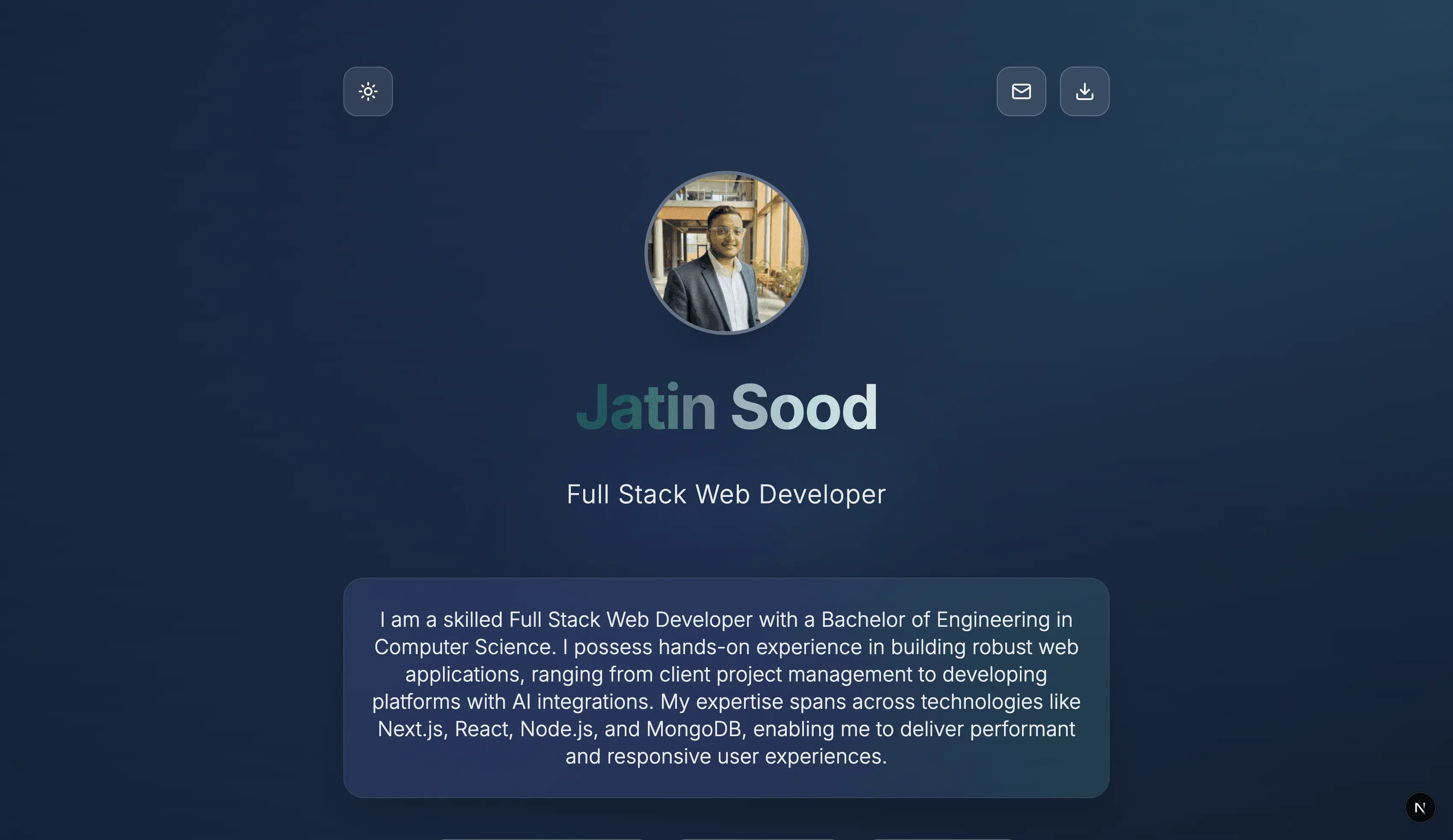 Portfolio Dark 3